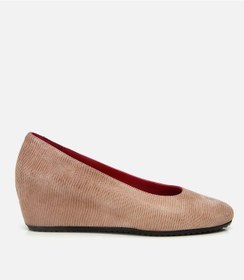 Resim Hotiç Kadın Deri Vizon Esnek Dolgu Topuklu Ayakkabı 01ayh306260a450 Vizon 