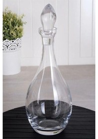 Resim Aymin Kristal Aymincam Sade Cam Şise Karaf Surahı 
