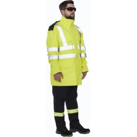 Resim Pro Jacket Itfayeci Alev Almaz Petro Kimya Yağmurluk 