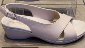 Resim Ceyo 9922 Bej Ortopedik Kadın Sandalet 