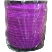 Resim Çamaşır Lastiği Düz 1 cm 1 Metre Mor 