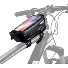 Resim Ankatek Sones Wıld Man E2 Su Geçirmez Ön Çanta Mtb Cep Telefonu Setleri Bisiklet Tüp Çanta Binme Aksesuarları Siyah Hi Siyah Siyah 