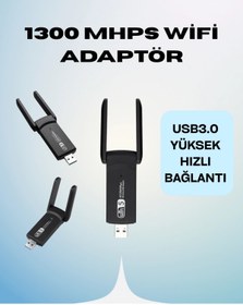 Resim shopwave AC1200 USB WiFi Adaptör 