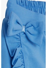 Resim Breeze Kız Çocuk Şort Etek Fiyonklu Fırfırlı 1.5-5 Yaş, Mavi-mavi Mavi 