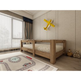 Resim Lullaby Montessori Çırağan Çocuk Karyolası 90x190 Yatak Uyumlu Y2 