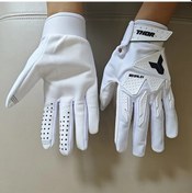 Resim Willowhaven 2025 Beyaz Hafif Nefes Alabilir Off Road Motorcu Eldiveni Erkek Kadın 