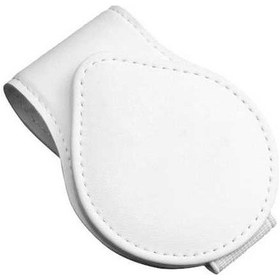 Resim Dancemonkey Cbtx Araba Visörü İçin Taşınabilir Güneş Gözlüğü Tutucu Fatura Tutucu Klip Kart Depolama Aksesuarları - Beyaz 