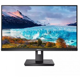 Resim PHILIPS 23.8" IPS 243S1-00 4MS 75HZ HDMI-DP UCB-C PIVOT İŞ MONİTÖRÜ 1920X1080 Philips