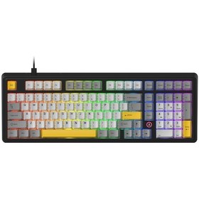 Resim Ak980 Daydream Switch Kablolu Mekanik Oyun Klavyesi- Rgb Aydınlatmalı- Siyah 