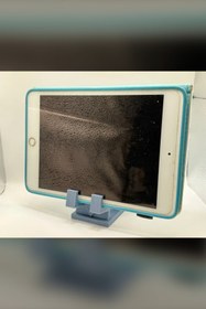 Resim Genç 3D Tapınak Şövalyesi Telefon ve Tablet Tutucu | Diz Çökmüş Şövalye Standı | Orta Çağ Temalı 