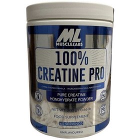 Resim Muscle Labs 100% Creatine Pro 300g USA - 60 Servis 