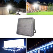 Resim BUFFER® Dış Mekan ve Kamp İçin USB İle Şarj Olan 4 Farklı Işık Modlu Güçlü Projektör Lamba 200W 3600 Mah 