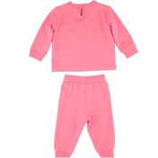 Resim best kids Kız Bebek Pembe Eşofman Takımı 
