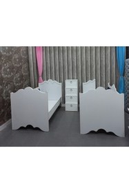 Resim bebetu mobilya Ayrılabilir Ranza 