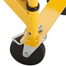 Resim Stanley PA616 MT519-MT520 1 Çift Taşıma Arabası PU Hareketli Yedek Teker 