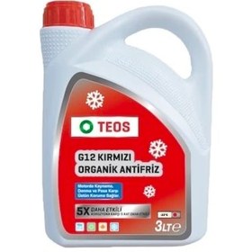 Resim Teos -22 Derece Kırmızı Antifriz 3 L 