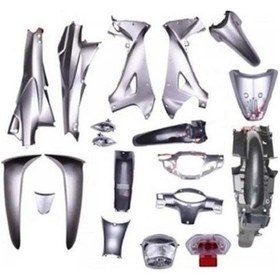 Resim Motoran Torro 100 Kaporta Seti Gri Far Stop Dahil 