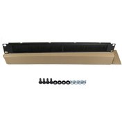 Resim Amp Connect 19" 1U Fırçalı Çift Bölmeli Organizer 