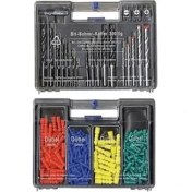 Resim Ucu Seti Takımı 300 Parça Dübel Seti Taşıma Çantalı Set 