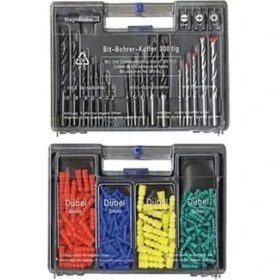 Resim Ucu Seti Takımı 300 Parça Dübel Seti Taşıma Çantalı Set 