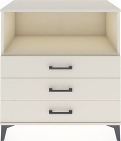 Resim Hyperion Şifonyer Tek Raflı 3 Çekmeceli 88x44x96 Aytaşı-aytaşı Aytaşı 