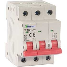 Resim Xkoren 6kA 3P B Tipi 10A Otomatik Sigorta 6 Adet - Kutu 