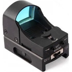 Resim Yakın Menzilli Için Hedefleme Çift Renk Işıklı Reddot Sight Çok Renkli 