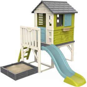 Resim Smoby Tepe Oyun Evi Kaydıraklı, Bahçeli ve Kum Havuzlu 810801 