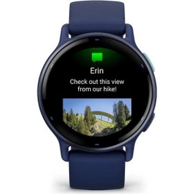 Resim Garmin Vivoactive 5 - Mavi Kayışlı Akıllı Saat 