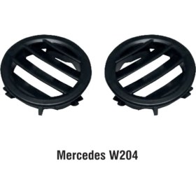 Resim Mercedes W204 C250 2011 - 2015 Sağ ve Sol Klima Izgara Kapağı 