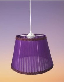 Resim Mor Yatak Odası Avize 