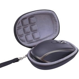 Resim Taşınabilir Fare Kılıfı ve Koruyucu Çanta, Logitech MX Anywhere 2S, M185 ve M325 Fareleri için Uygundur. 