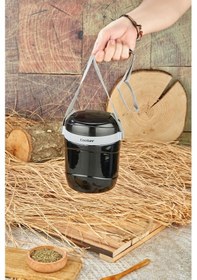 Resim Cooker 3146 Lüx 1,2 Litre Çelik Hazneli 3'lü Yemek Termosu Siyah 