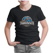 Resim Jurassic World Siyah Çocuk Tshirt 