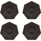 Resim Hightower Tesla Cybertruck 2024 Uyumlu 4 Adet Abs Jant Kapakları Siyah 