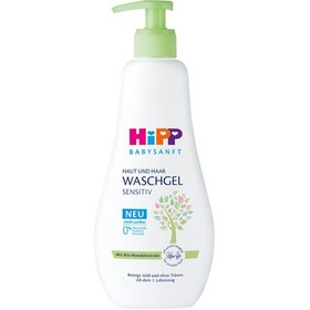 Resim Hipp Babysanft Saç Ve Vücut Banyo Jeli ve Yenidoğan Şampuanı 400 Ml 