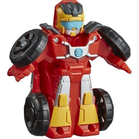 Resim Transformers Rescue Bots Mini Robot Yarışçılar Hot Shot 
