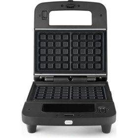 Resim Mini Tost ve Waffle Makinesi, Siyah, Pratik ve Lezzetli Atıştırmalıklar Için 