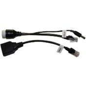 Resim CAT6-P IP Kamera İçin Pasif POE Konvertör 