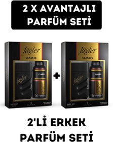 Resim Jagler Orıjınal Classıc Erkek Edt Parfüm 90 Ml + Deo 150 Ml 2'li Set Yeni Ürün 