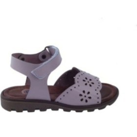 Resim Raduno 0329 Çiçekli Kız Çocuk Pudra Sandalet 26-30 Pudra 