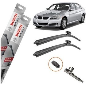 Resim Bmw 3 E90 Muz Silecek Takımı Ön Bosch Aeroeco 2006-2012 