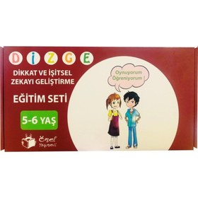 Resim Önel Yayıncılık Dizge Miniyup 5-6 Yaş Işitsel ve Görsel Dikkat Eğitim Seti 11 Kitapçık+Plastik Kont 