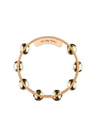 Resim Meinl Ae-mta1b Artisan Maple Wood Solid Brass Jingle 1 Row 10" Tour Tamburin Natural 