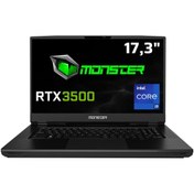 Resim Monster Markut M7 V6.1.4 Intel Core i9 13980HX 128 GB RAM 4 TB SSD 12 GB RTX 3500 ADA Windows 11 Pro 17,3" UHD 144 Hz İş İstasyonu 