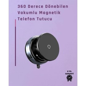 Resim Alvo Store Çift Taraflı Vakum Emme Özellikli 4.7+ Inç Telefon Tutucu – Güvenli Sabitleme 