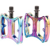 Resim Kosona Alüminyum Bisiklet Pedalları - İki Rolleme Mekanizması - Dağ Bisikleti Ve Bisiklet Aksesuarı - Çift Paket 