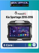 Resim NEWSPACE KİA SPORTAGE ANDROİD 8GB RAM 128GB ROM 8 ÇEKİRDEK CARPLAY MULTİMEDYA 