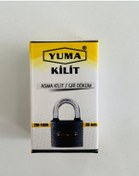 Resim YUMA ASMA KİLİT GRİ DÖKÜM 25 MM YM-1025 
