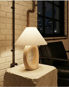 Resim Elana Design Balance Abajur - Bohem Tarzı Abajur Ve Gece Lambası Bej 